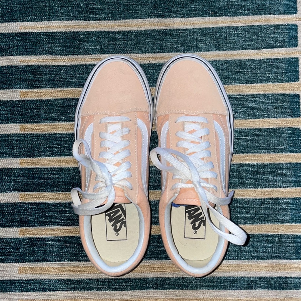 Baby pink Old Skool Vans